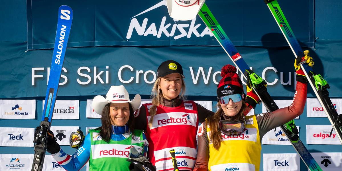 Alps Canada |  News |  Hannah Schmidt claims back-to-back ski cross wins in Nakiska