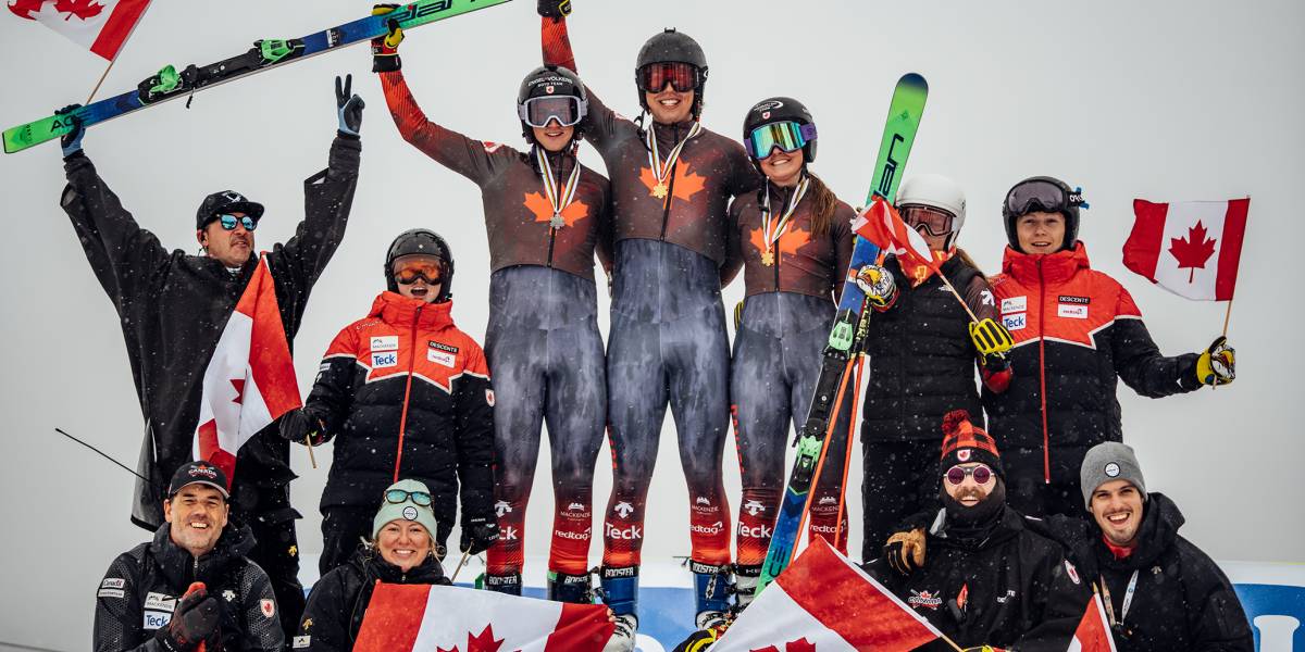 Alpine Canada | News | CANADA TWICE GOLDEN AT SKI CROSS JUNIOR WORLDS