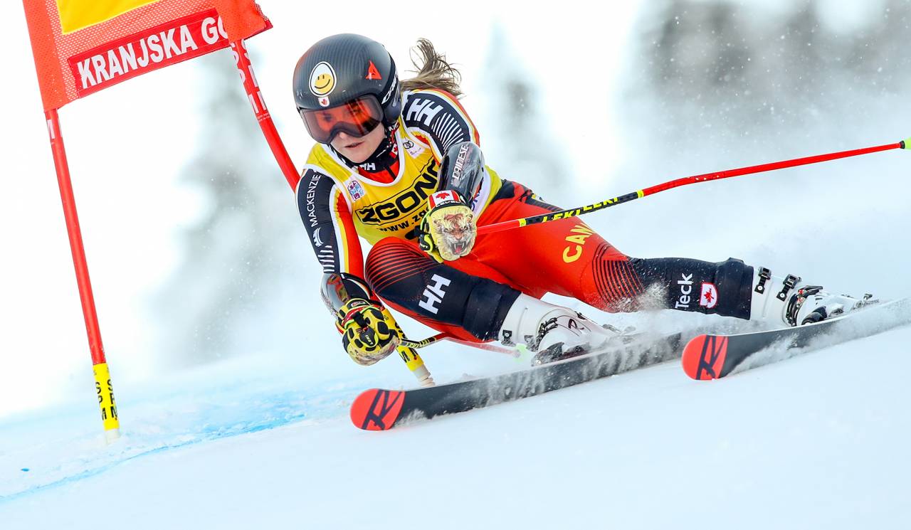 Alpine Canada News Comeback Queen Valérie Grenier places 4th in Slovenias giant slalom