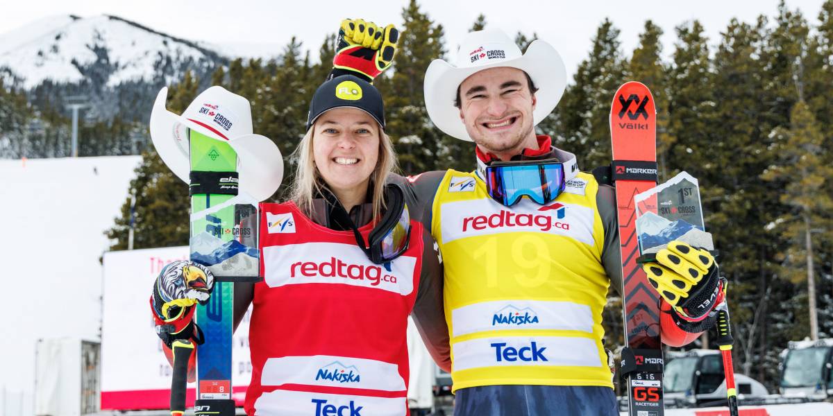 Alps Canada |  News |  Canadians Schmidt and Howden top the podium at redtag.ca FIS Ski Cross World Cup in Nakiska