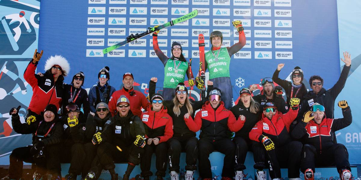 Alpes canadiennes |  Nouvelles |  Le Canada se bat pour l’argent dans l’équipe de ski cross aux Championnats du monde