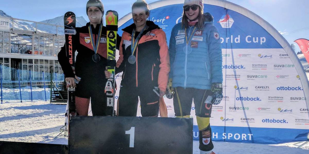 Alpine Canada | News | ERIN LATIMER CAPTURES ANOTHER WORLD CUP PODIUM